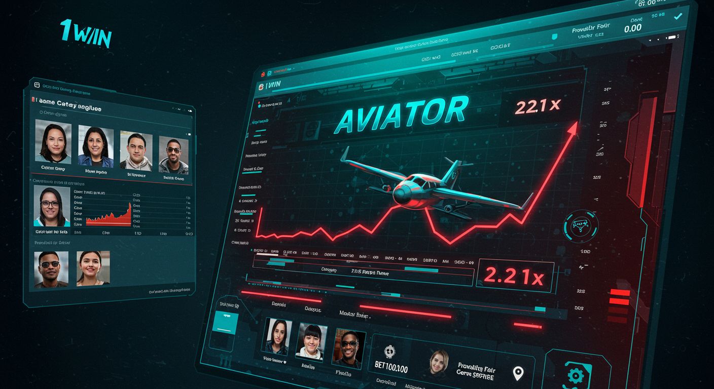 Aviator game in 1win casino login